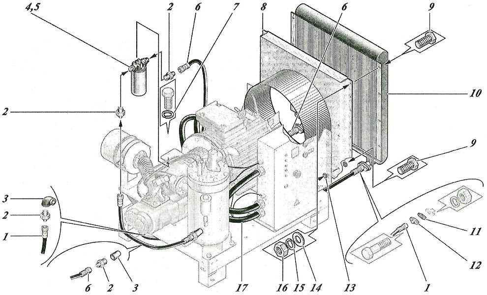 hydro flame furnace parts diagram