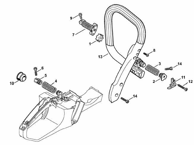 stihl ms 311 parts diagram