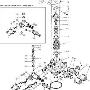 ge water softener parts diagram