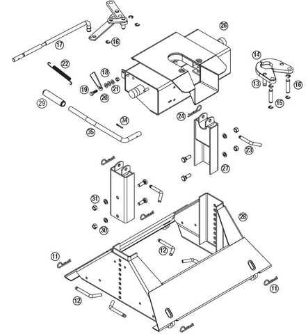 fifth wheel parts diagram