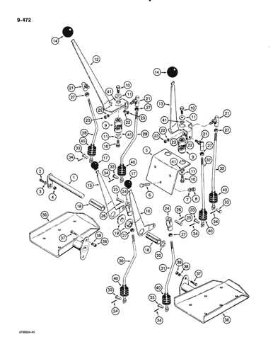 hydraulic case 580 backhoe parts diagram