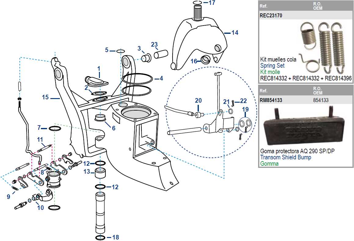 volvo penta dp outdrive parts diagram