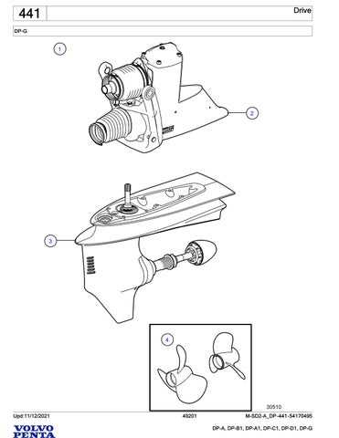 volvo penta dp outdrive parts diagram