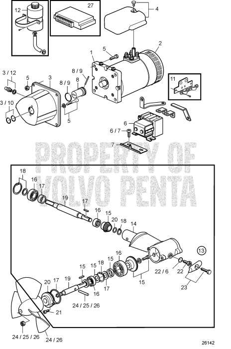 volvo penta parts diagram