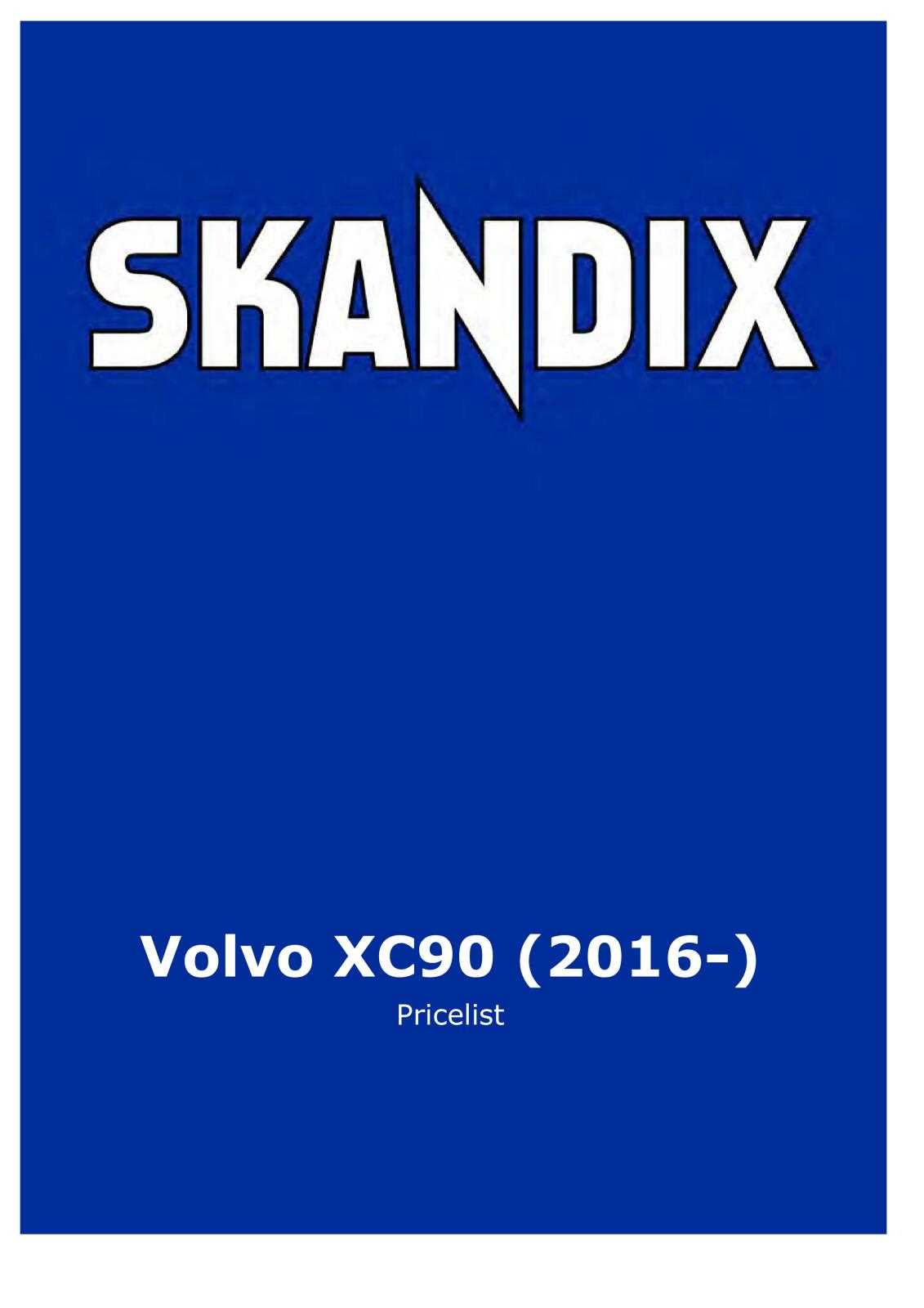 volvo xc90 parts diagram