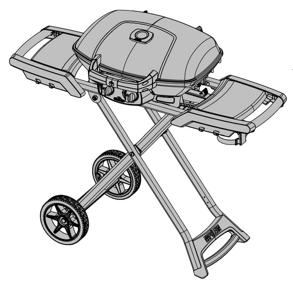 napoleon grill parts diagram