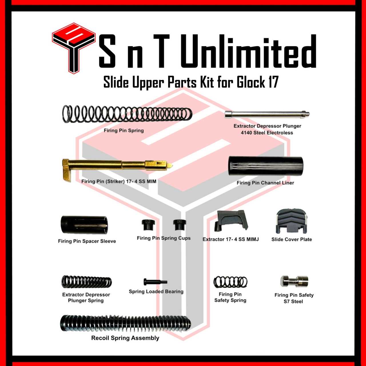 glock parts diagram gen 3