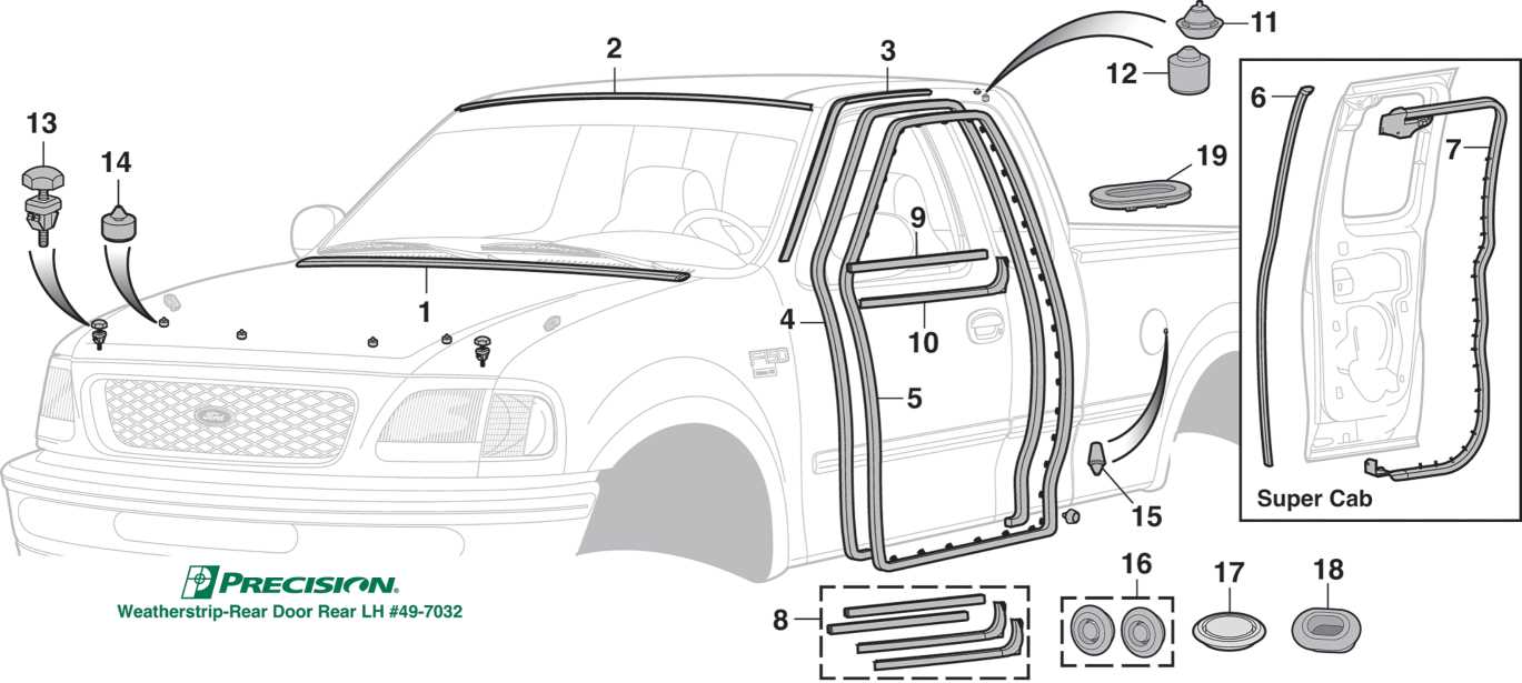 2005 ford f150 interior parts diagram