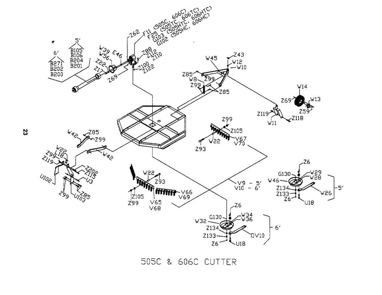 white lawn mower parts diagram