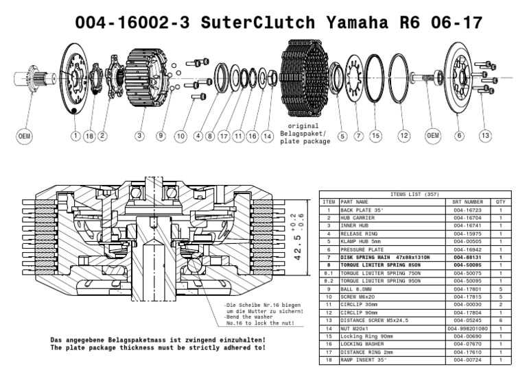 yamaha r6 parts diagram