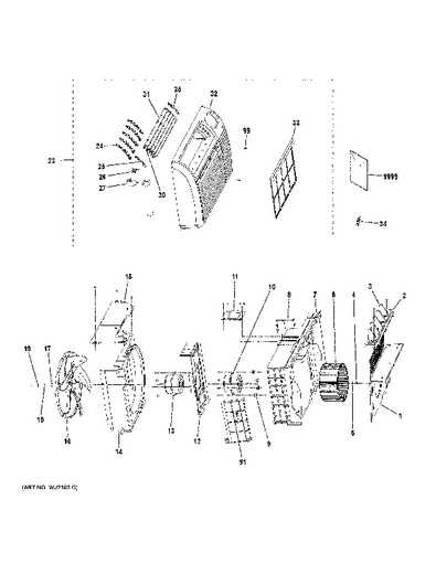 ge window air conditioner parts diagram