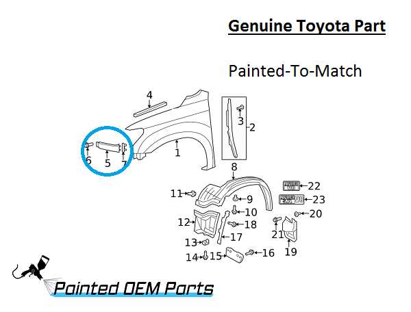 toyota tundra parts diagram