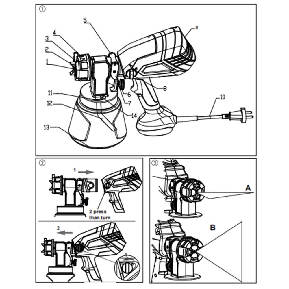 wagner paint sprayer parts diagram