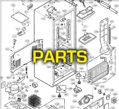 walk in cooler parts diagram