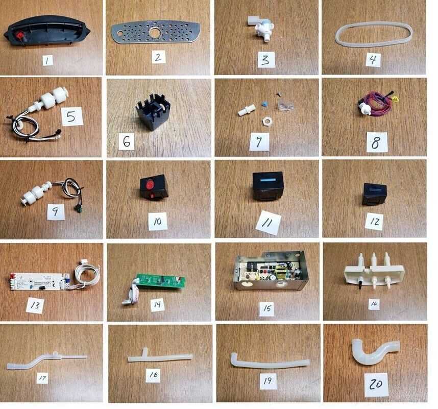 water dispenser parts diagram