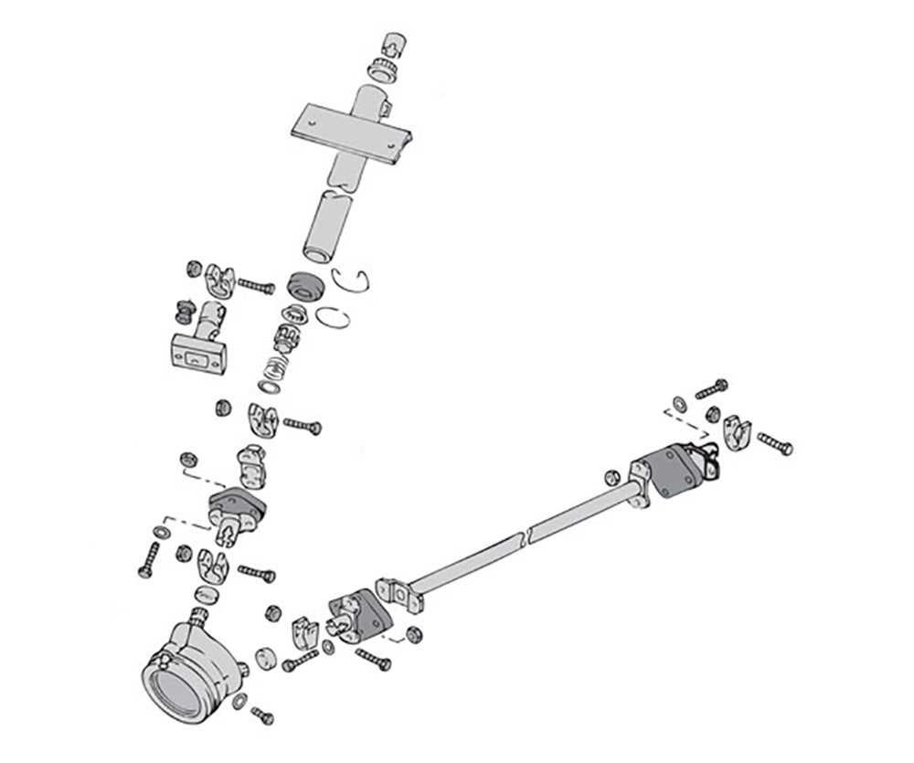 steering column parts diagram