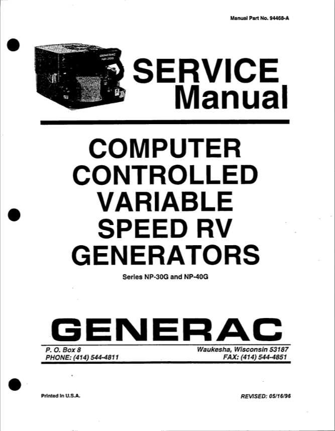 generac gp8000e parts diagram