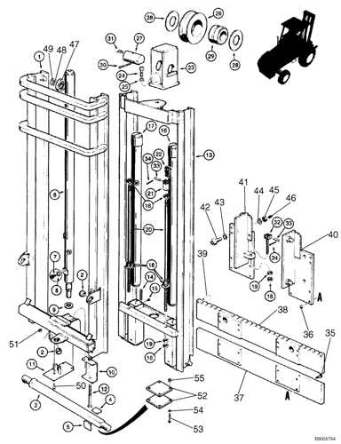 toyota forklift parts diagram