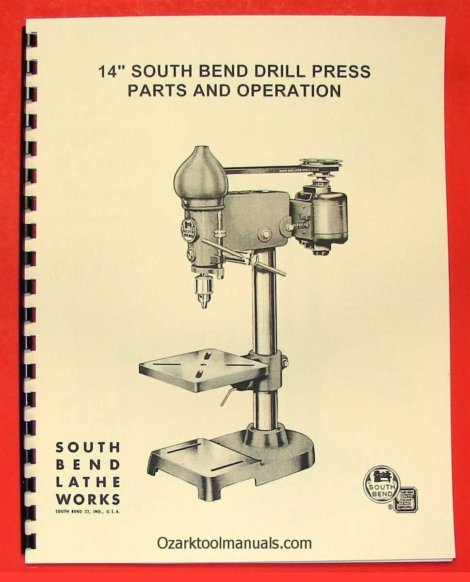 drill press parts diagram