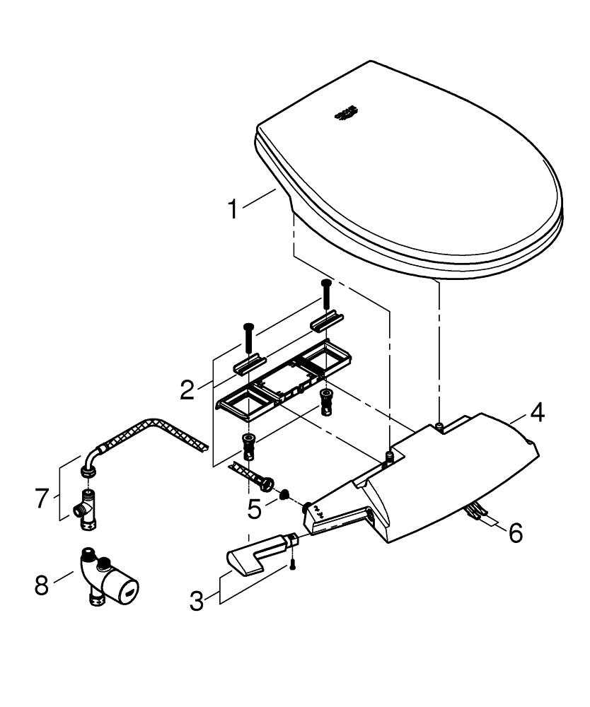 toto washlet parts diagram