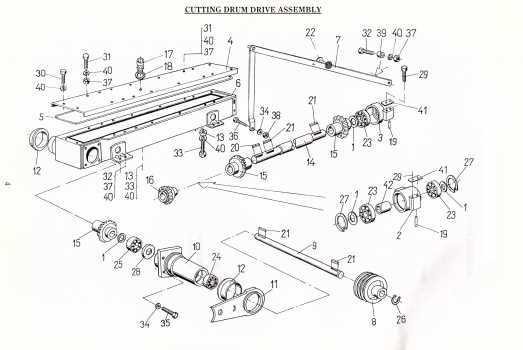 kuhn disc mower parts diagram