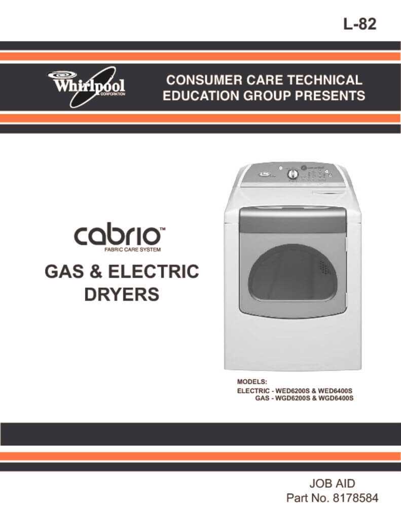 whirlpool electric dryer parts diagram