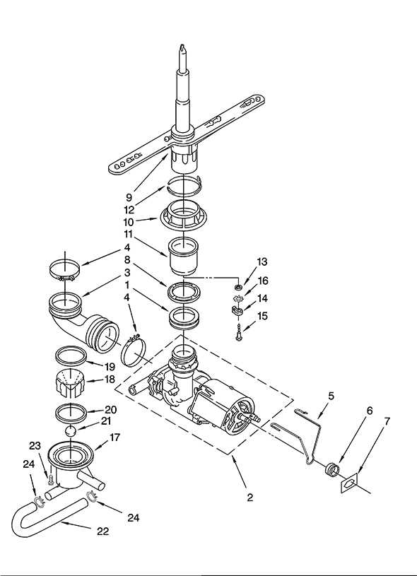 whirlpool gold series dishwasher parts diagram