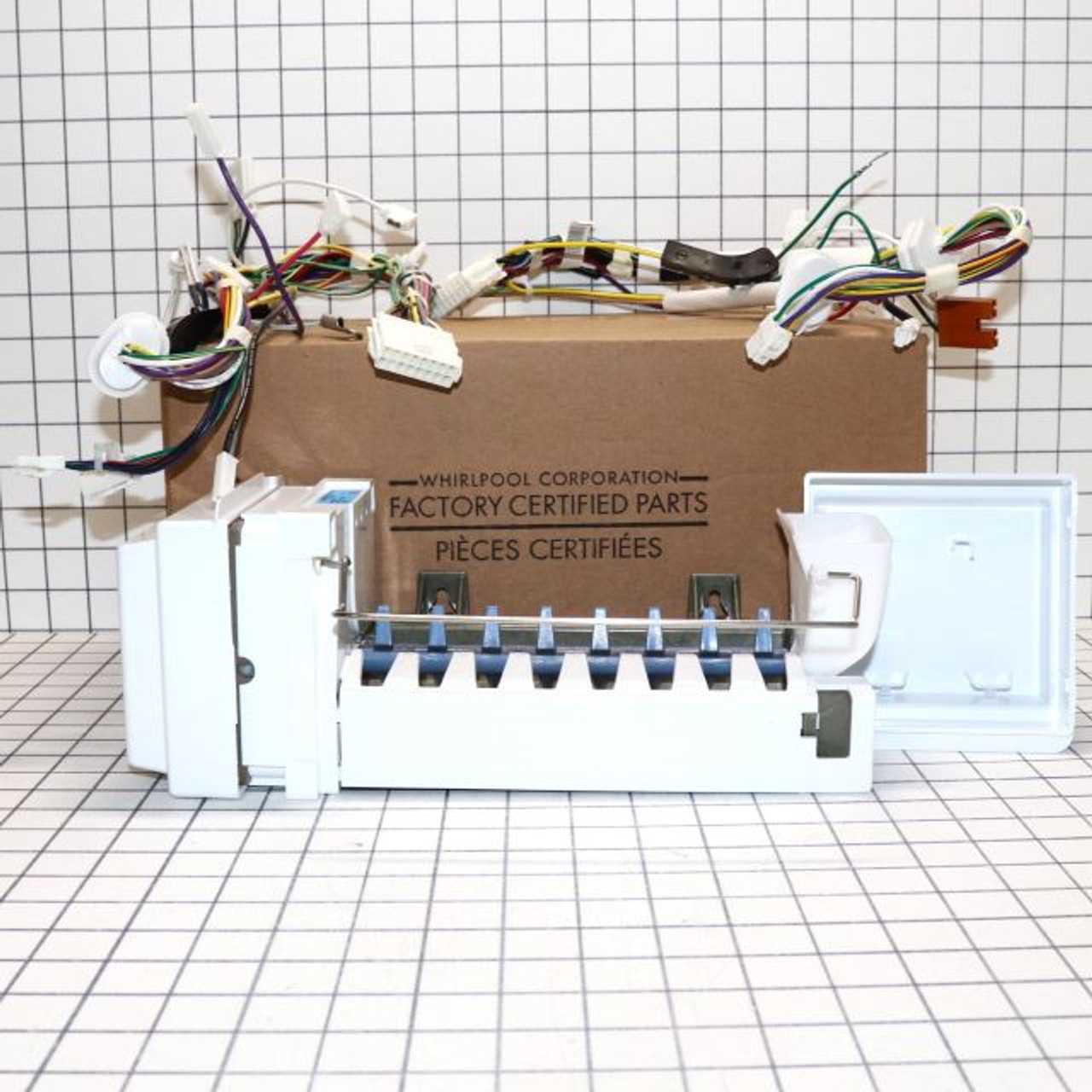 whirlpool ice maker parts diagram