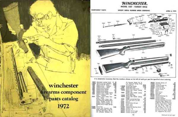 winchester model 94 parts diagram