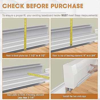 baseboard heater parts diagram