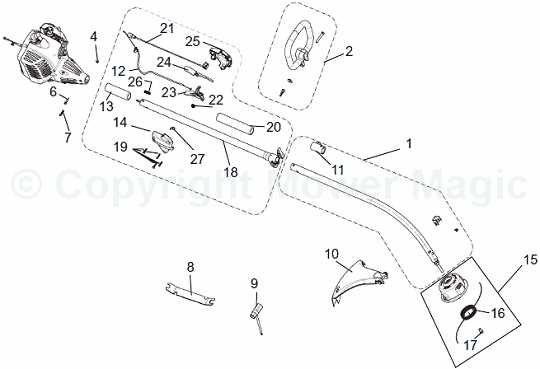 ryobi weed eater parts diagram