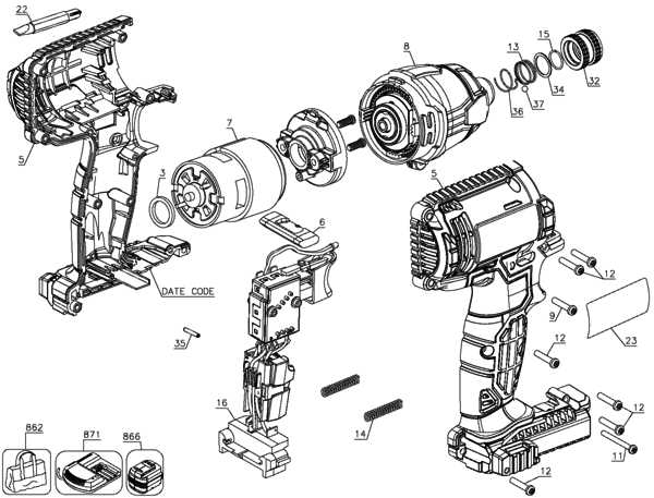 porter cable parts diagram