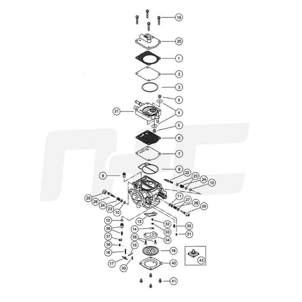 mikuni carburetor parts diagram