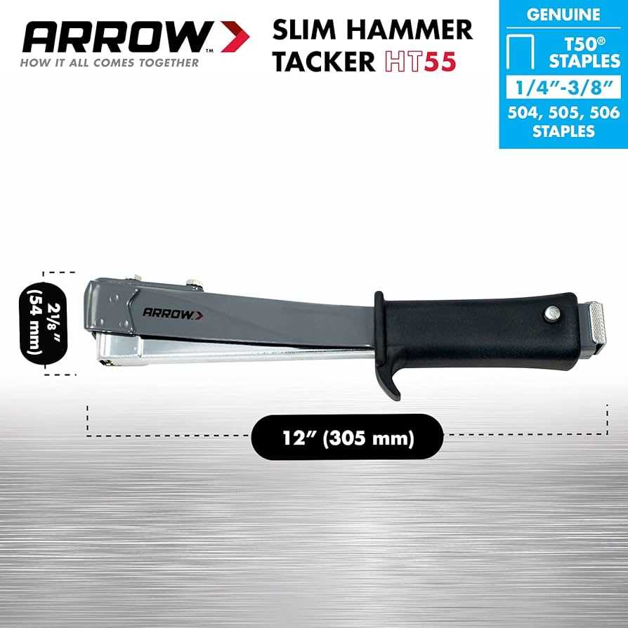 arrow hammer tacker parts diagram