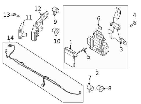 2021 ford f150 front bumper parts diagram