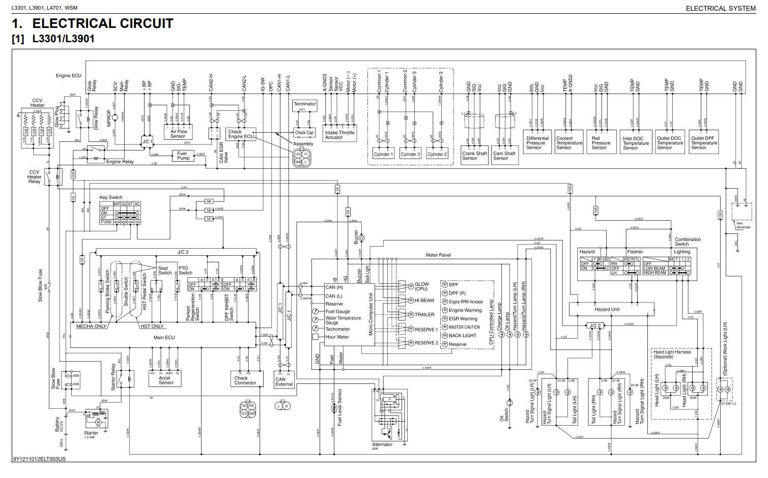 kubota l3301 parts diagram