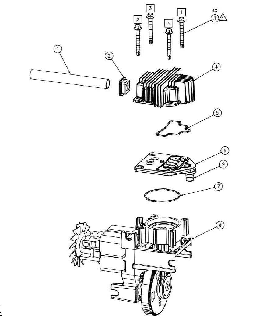 husky air compressor parts diagram