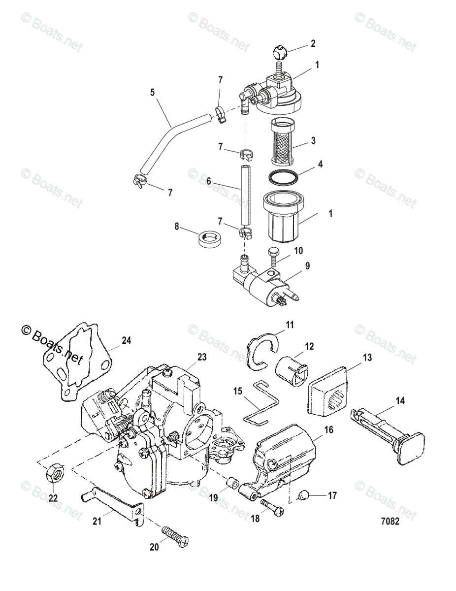 mercury 25 hp 2 stroke parts diagram