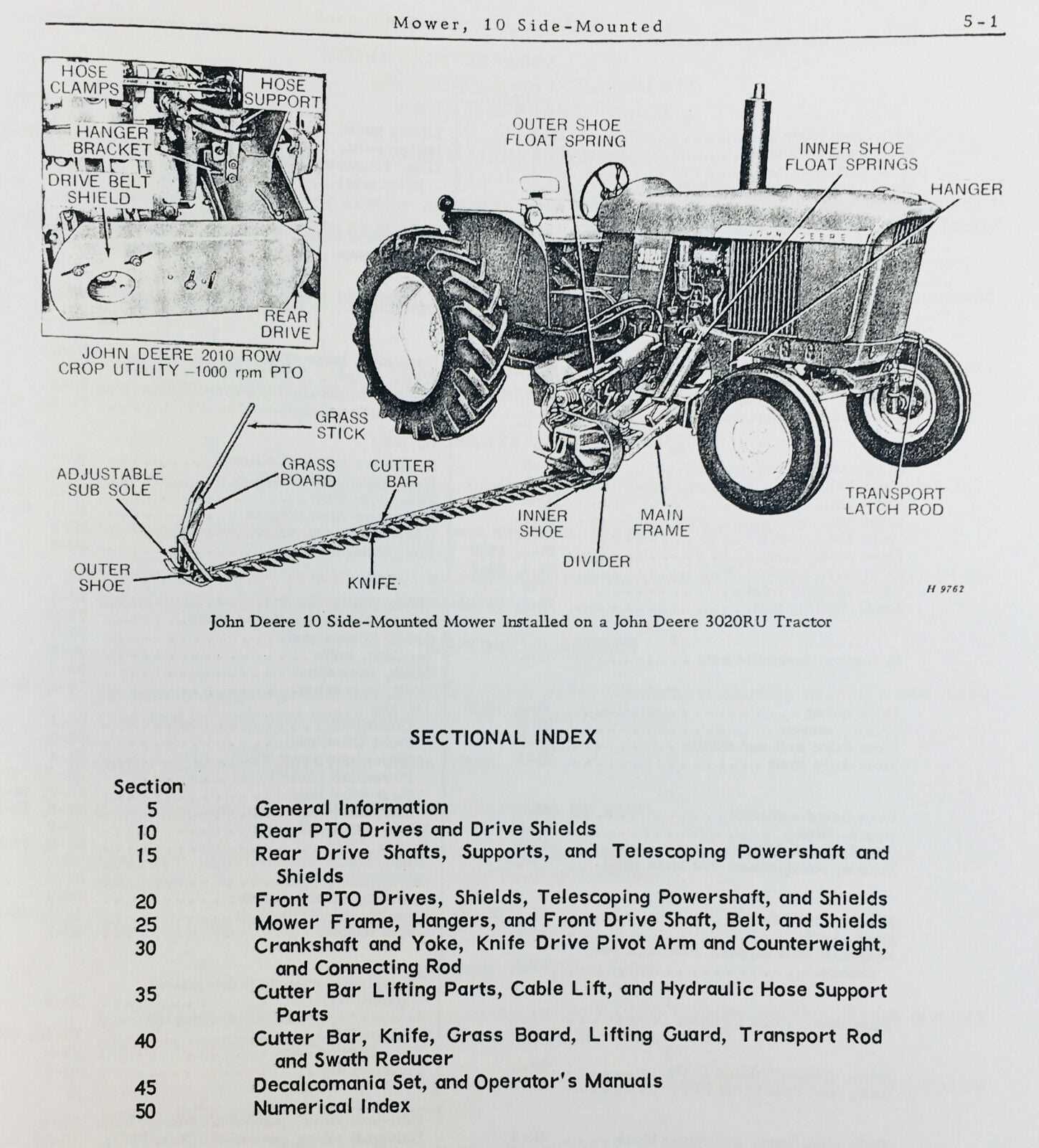 john deere sickle mower parts diagram