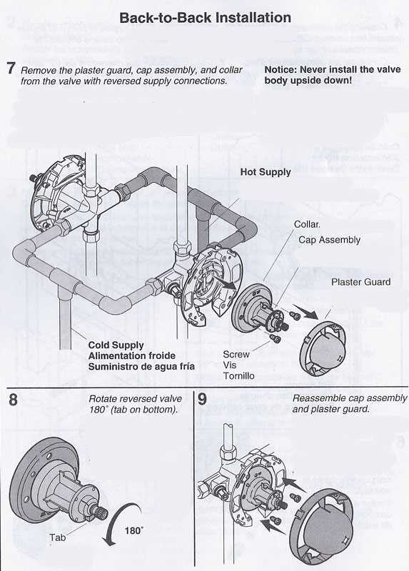 kohler shower parts diagram