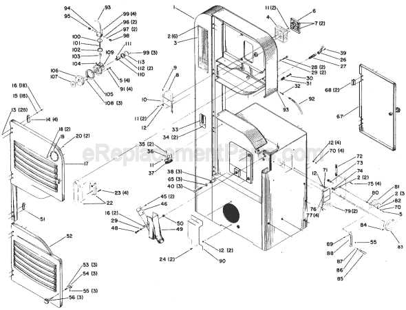 delta band saw parts diagram