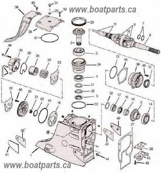 mercruiser 5.7 parts diagram