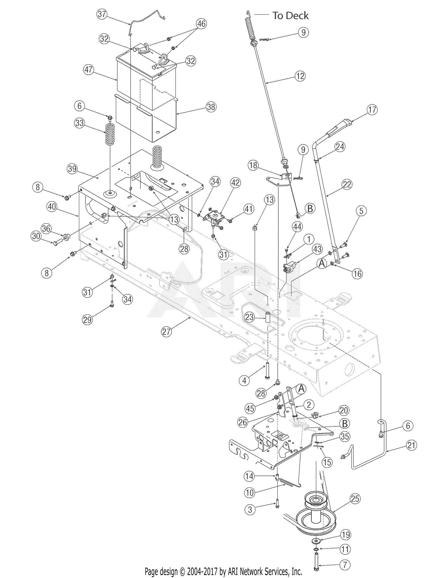 yardman lawn mower parts diagram