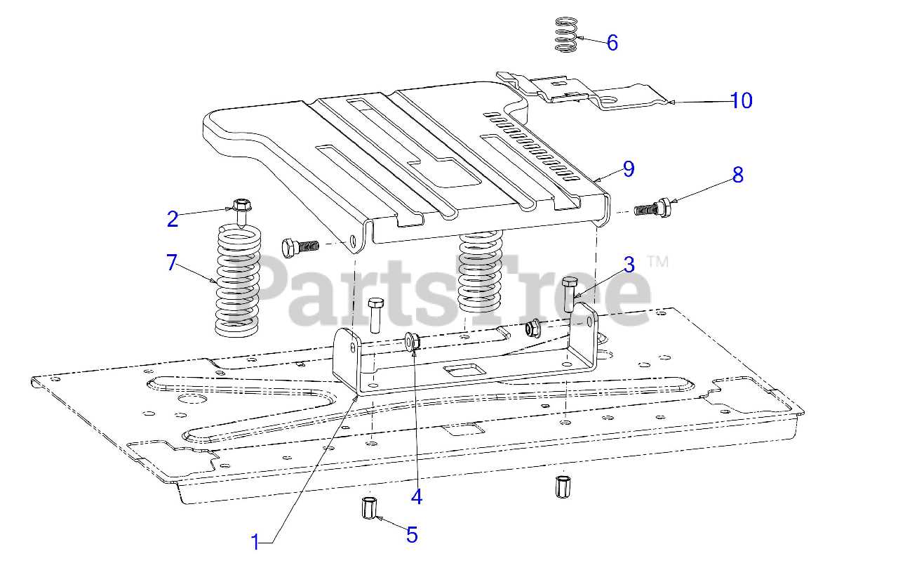 cub cadet rzt l 54 parts diagram