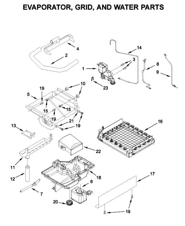 koolaire ice machine parts diagram