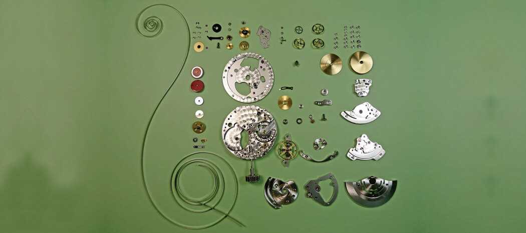 automatic watch movement parts diagram