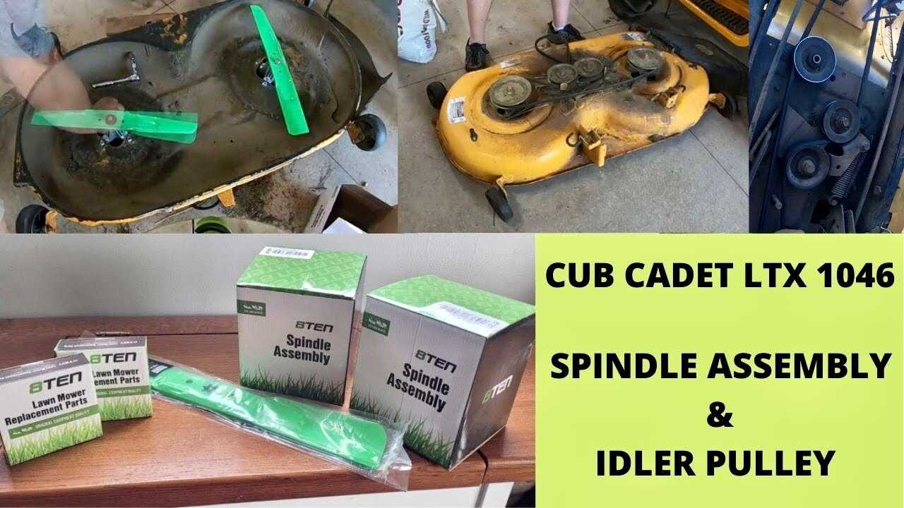 cub cadet ltx1045 parts diagram