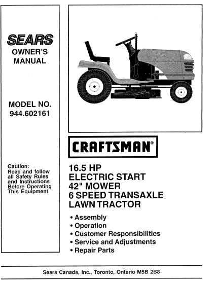 craftsman lt1000 mower deck parts diagram