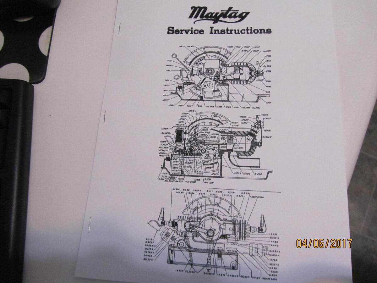 maytag parts diagram