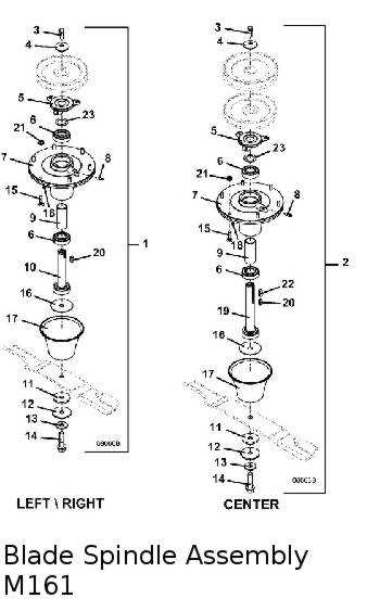 kubota zd21 deck parts diagram